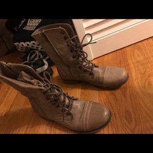 Steve Madden combat boots